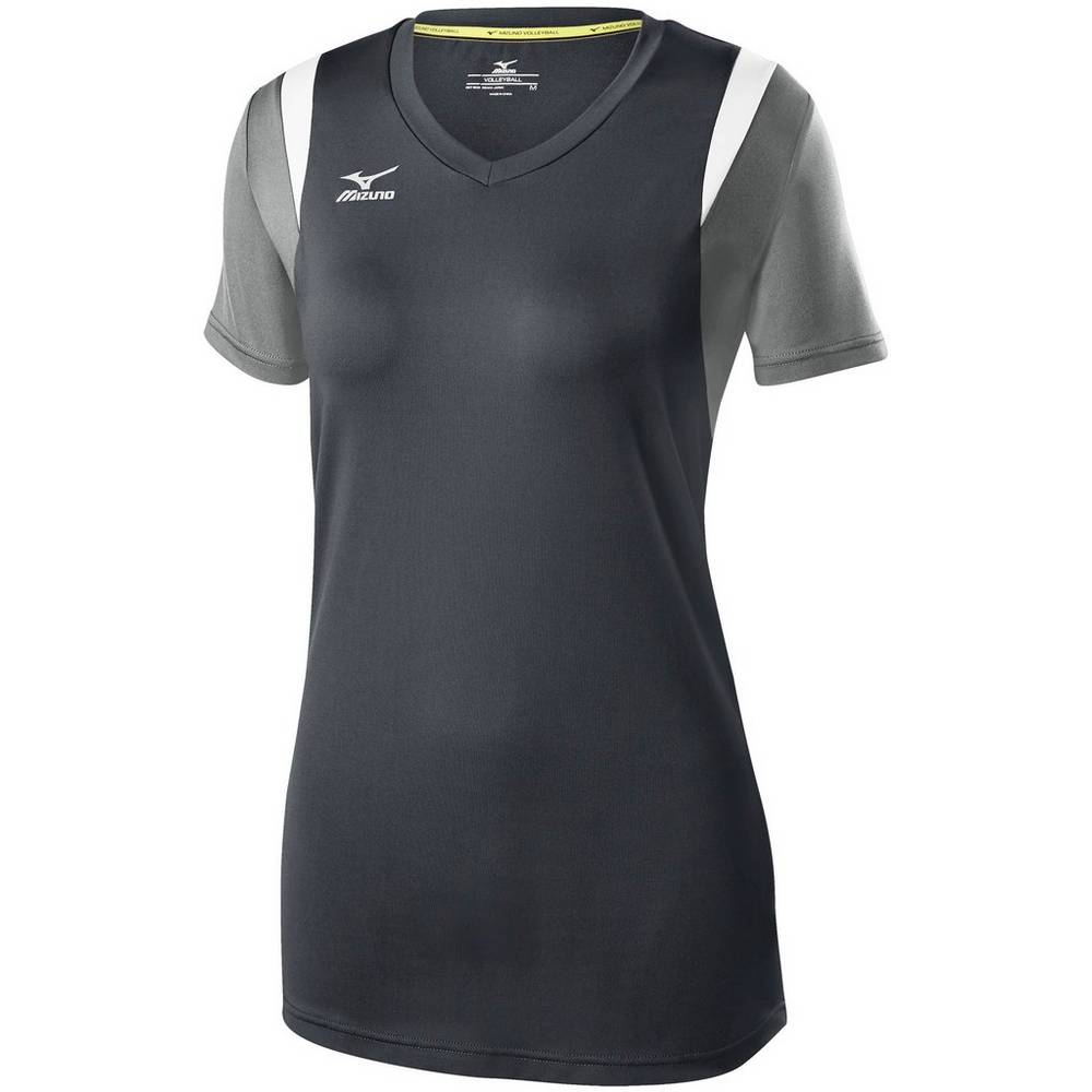 Damske Dresy Mizuno Balboa 5.0 Long Sleeve Volejbalove Siva/Strieborne Vypredaj ETWB86419